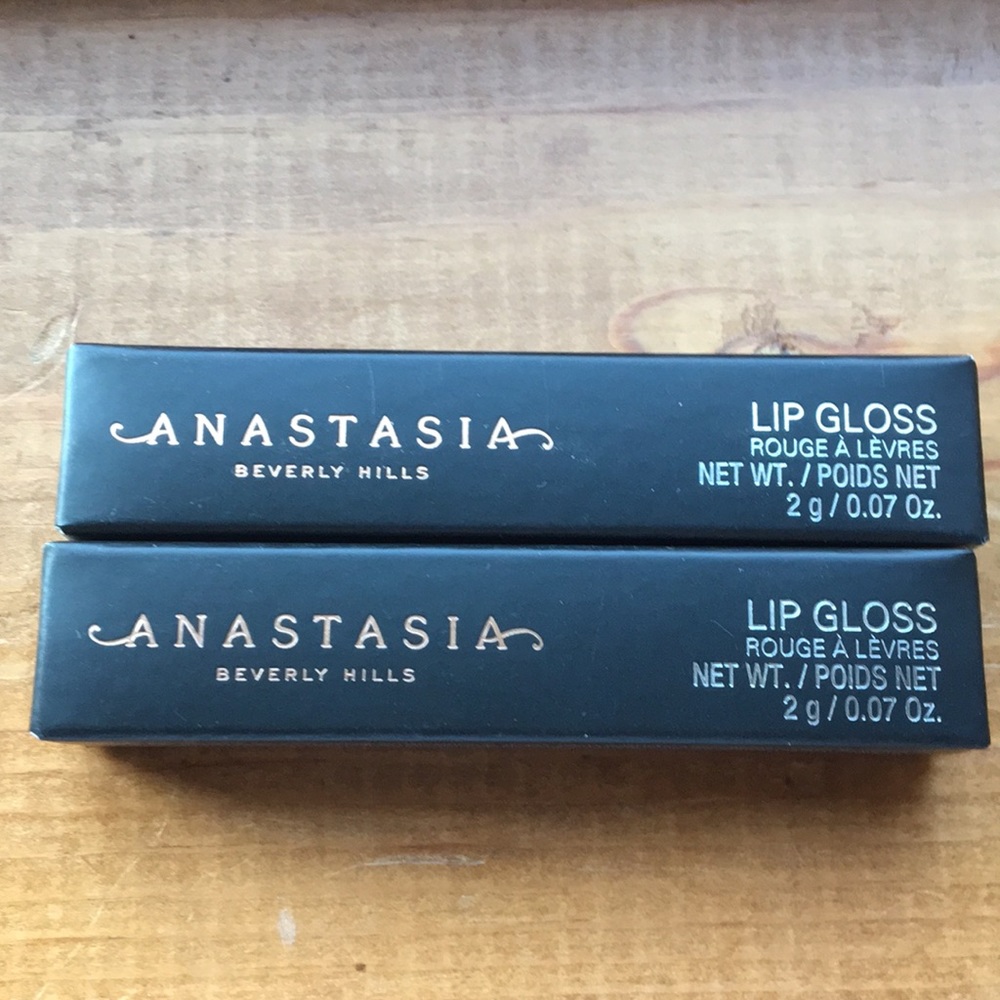 2x ANASTASIA BEVERLY HILLS lip gloss ST. TROPEZ.